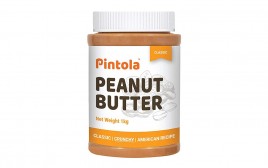 Pintola Peanut Butter Classic Crunchy  Plastic Jar  1 kilogram